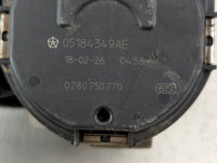 2012-2018 Jeep Wrangler Throttle Body P/N:05184349AE Fits Fits 2011 2012 2013 2014 2015 2016 2017 2018 2019 2020 2021 2022 O