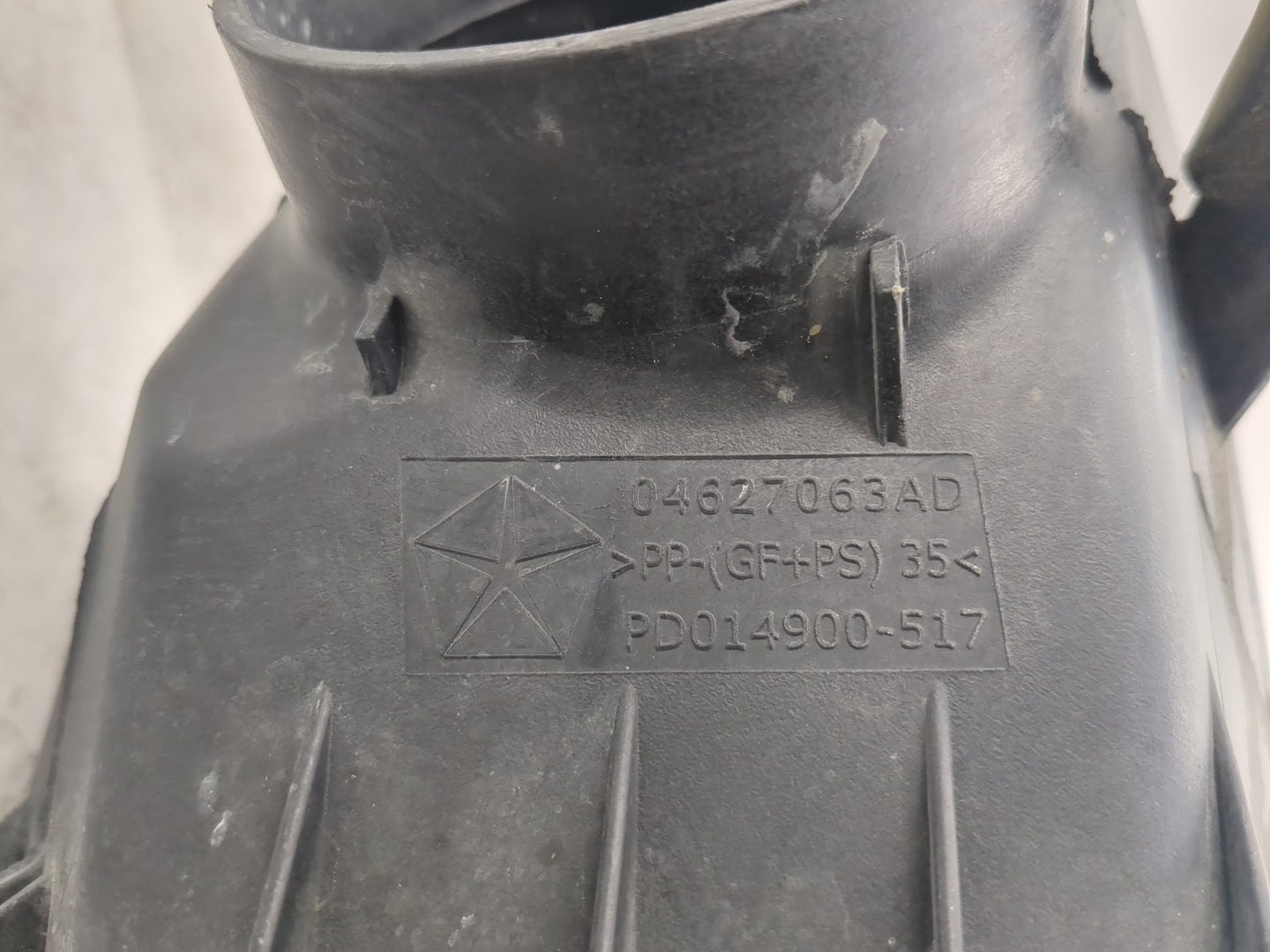 2012-2018 Jeep Wrangler Air Cleaner Intake-duct Hose Tube - Oemusedautoparts1.com