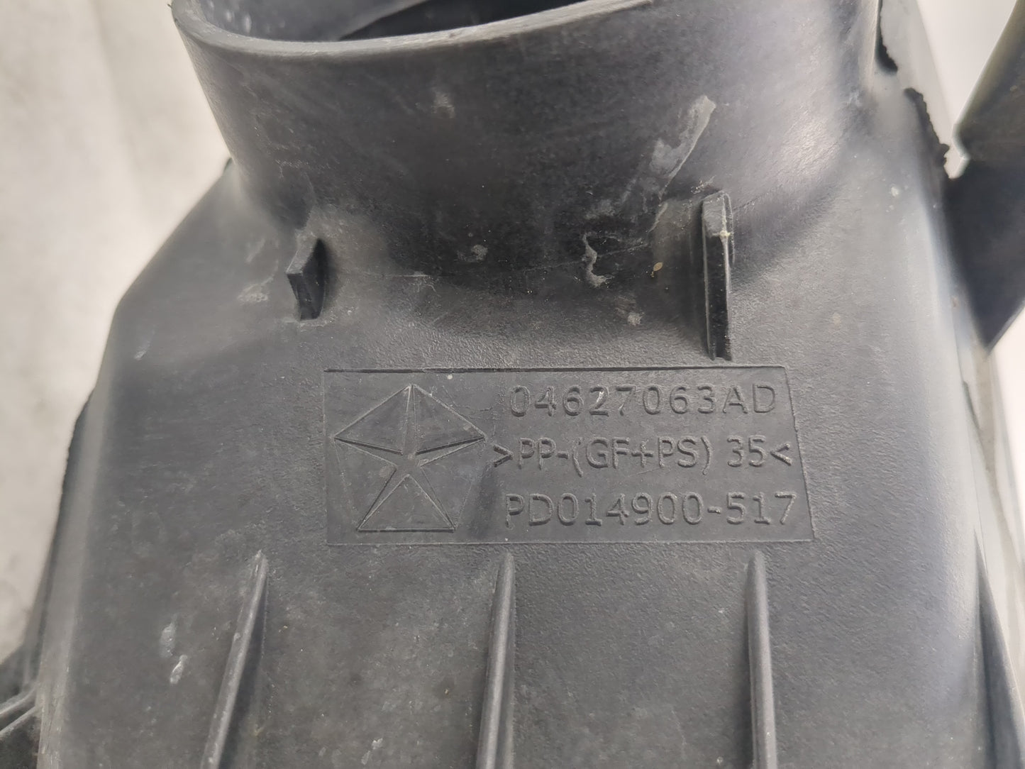 2012-2018 Jeep Wrangler Air Cleaner Intake-duct Hose Tube - Oemusedautoparts1.com