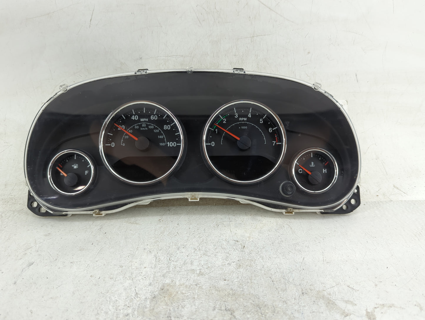 2015-2018 Jeep Wrangler Instrument Cluster Speedometer Gauges P/N:56054392AF Fits Fits 2015 2016 2017 2018 OEM Used Auto Par