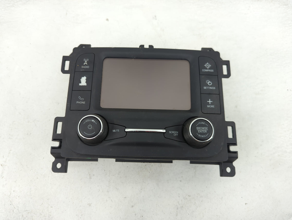 2018 Jeep Wrangler Information Radio Display Screen - Oemusedautoparts1.com