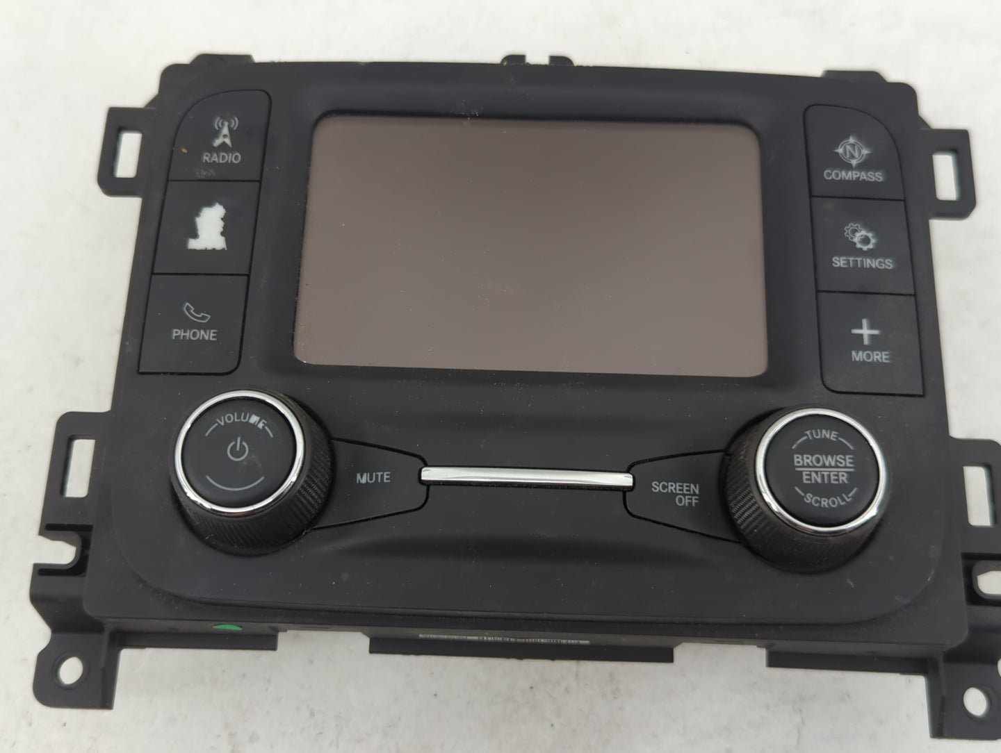 2018 Jeep Wrangler Information Display Screen - Oemusedautoparts1.com