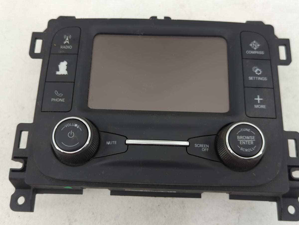 2018 Jeep Wrangler Information Radio Display Screen - Oemusedautoparts1.com