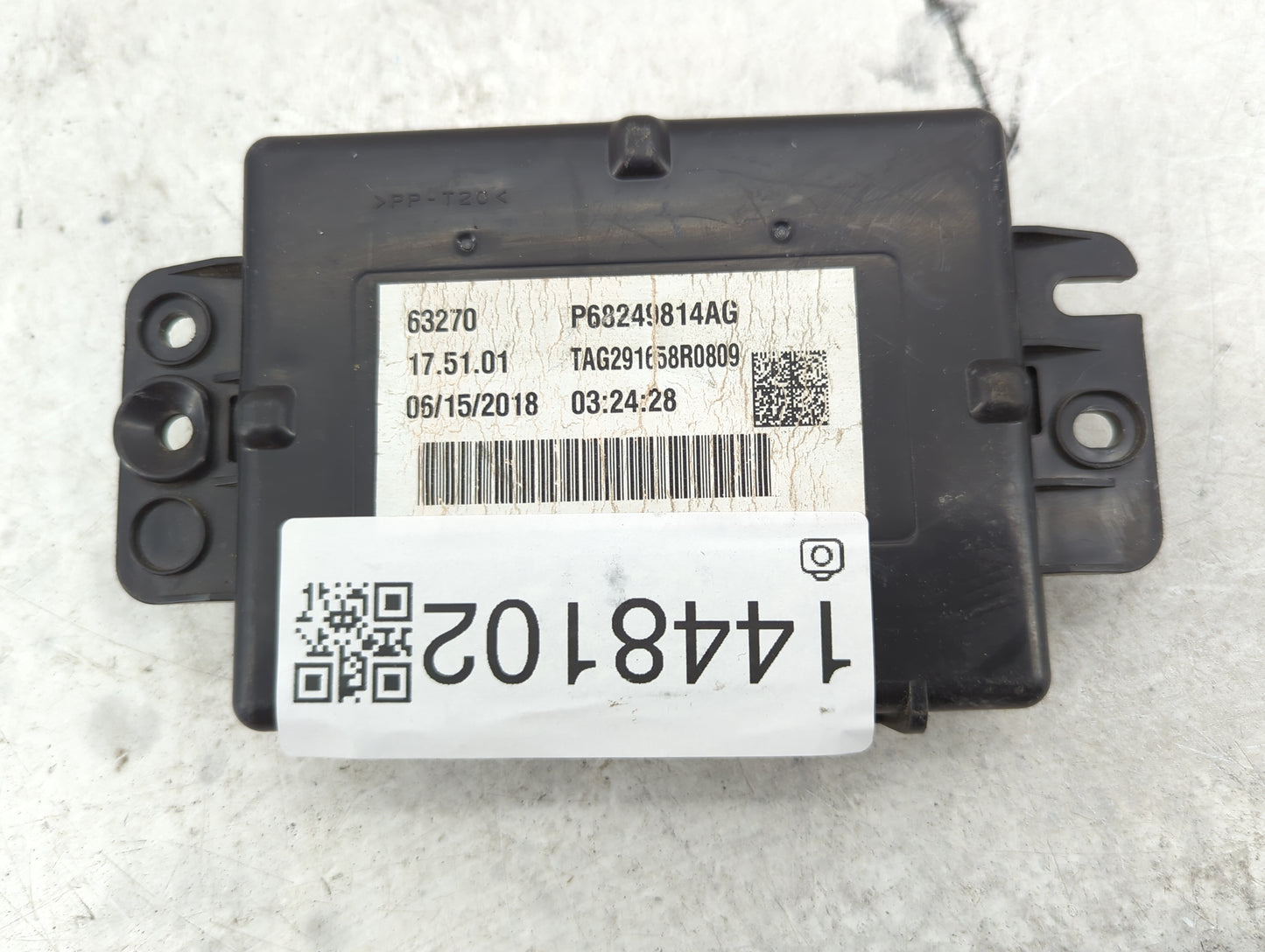 2018-2020 Jeep Wrangler Temperature Control Module - Oemusedautoparts1.com