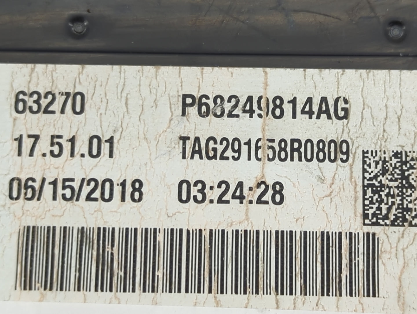 2018-2020 Jeep Wrangler Temperature Control Module - Oemusedautoparts1.com