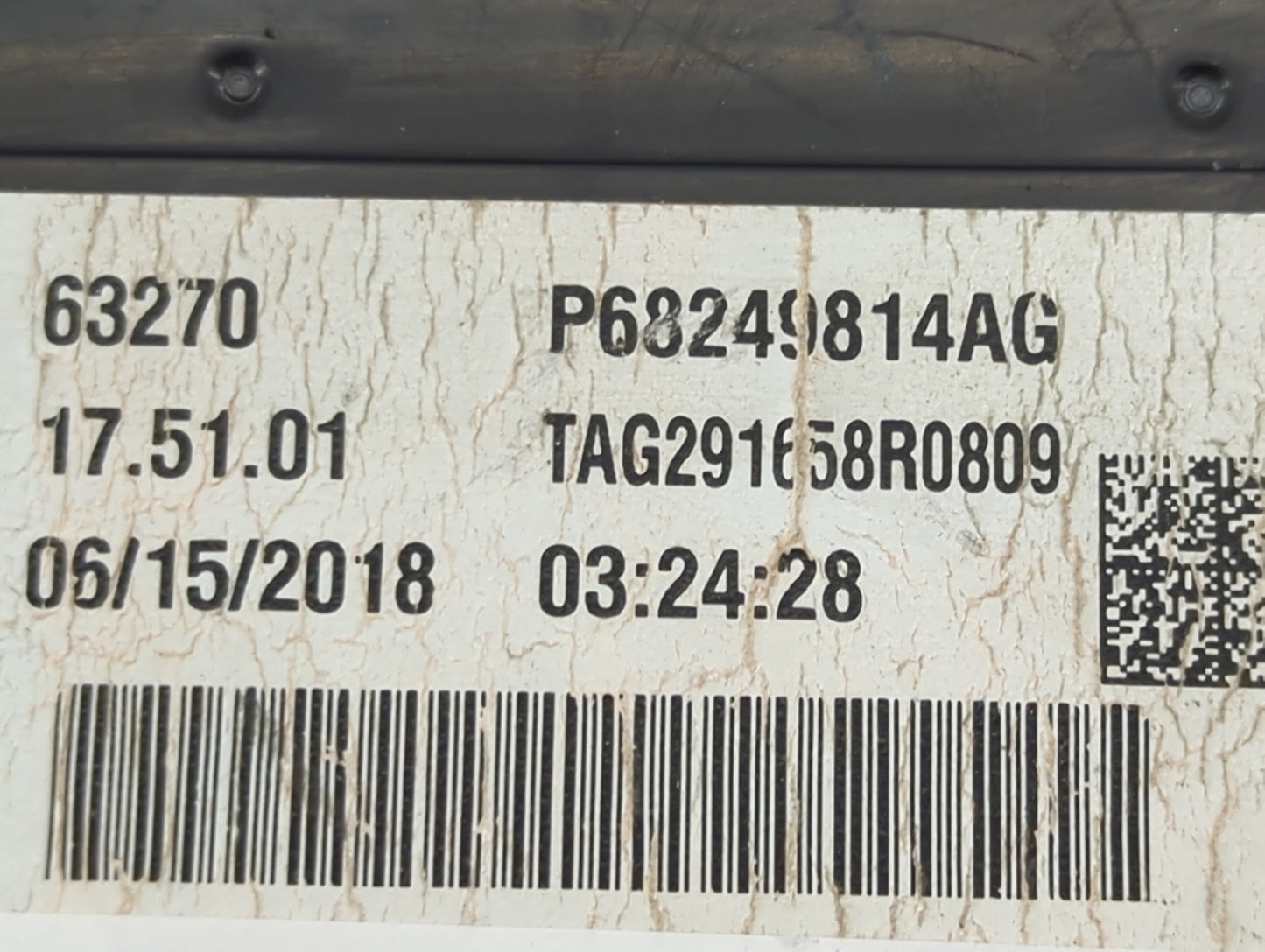 2018-2020 Jeep Wrangler Temperature Control Module - Oemusedautoparts1.com