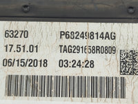 2018-2020 Jeep Wrangler Temperature Control Module - Oemusedautoparts1.com
