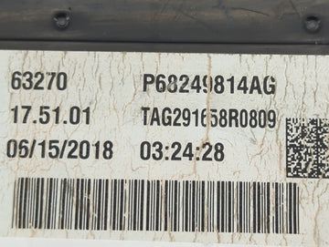 2018-2020 Jeep Wrangler Temperature Control Module