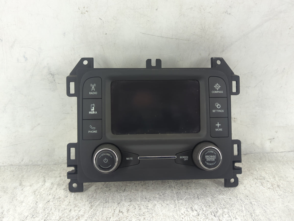 2019-2020 Jeep Wrangler Radio AM FM Cd Player Receiver Replacement P/N:68420234AC VP2_5JLNA, L2C0068TR Fits Fits 2019 2020 O