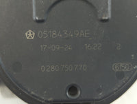2012-2018 Jeep Wrangler Throttle Body P/N:0 280 750 770 05184349AE Fits OEM Used Auto Parts - Oemusedautoparts1.com