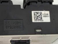 2017-2018 Kia Cadenza Master Power Window Switch Replacement Driver Side Left P/N:93570F6030 Fits Fits 2017 2018 OEM Used Au