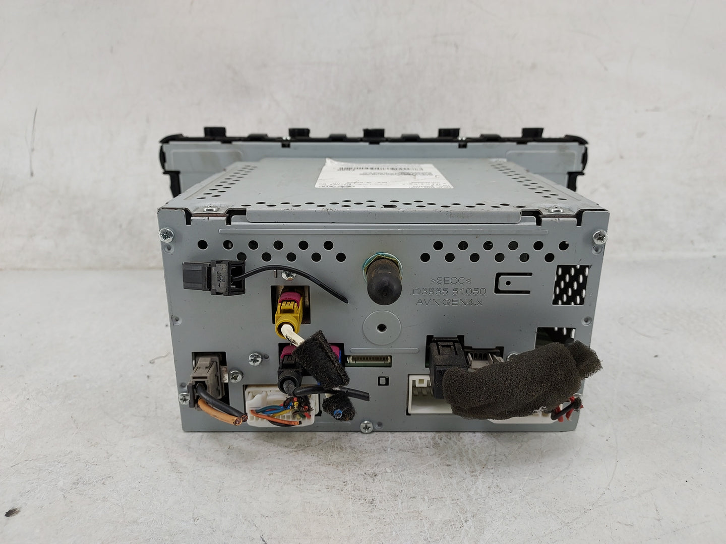 2017-2018 Kia Cadenza Radio AM FM Cd Player Receiver Replacement P/N:96560-F6301 AV230F6AN, TOB-AV230 Fits Fits 2017 2018 OE