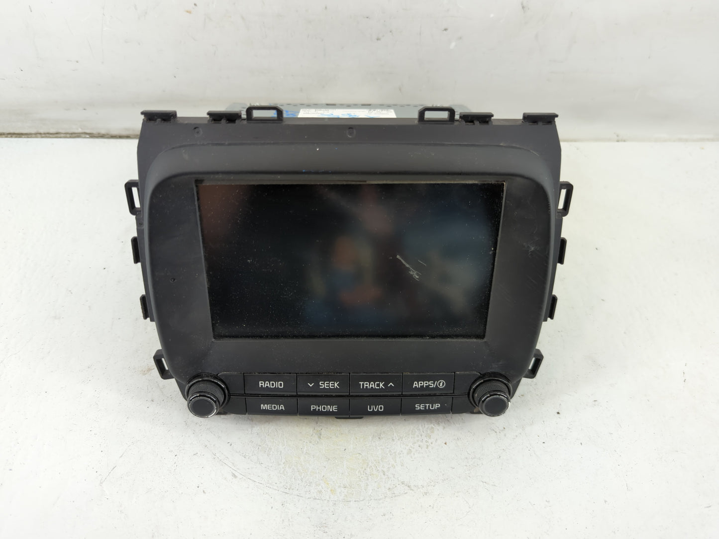 2017-2018 Kia Forte Radio AM FM Cd Player Receiver Replacement P/N:96160-B0010WK Fits Fits 2017 2018 OEM Used Auto Parts - O