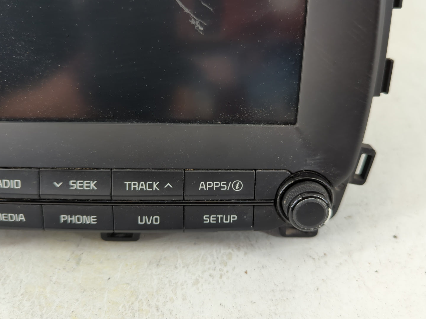 2017-2018 Kia Forte Radio AM FM Cd Player Receiver Replacement P/N:96160-B0010WK Fits Fits 2017 2018 OEM Used Auto Parts - O