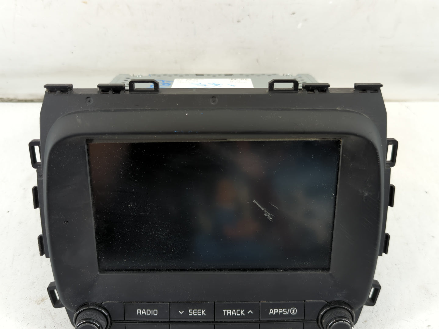 2017-2018 Kia Forte Radio AM FM Cd Player Receiver Replacement P/N:96160-B0010WK Fits Fits 2017 2018 OEM Used Auto Parts - O