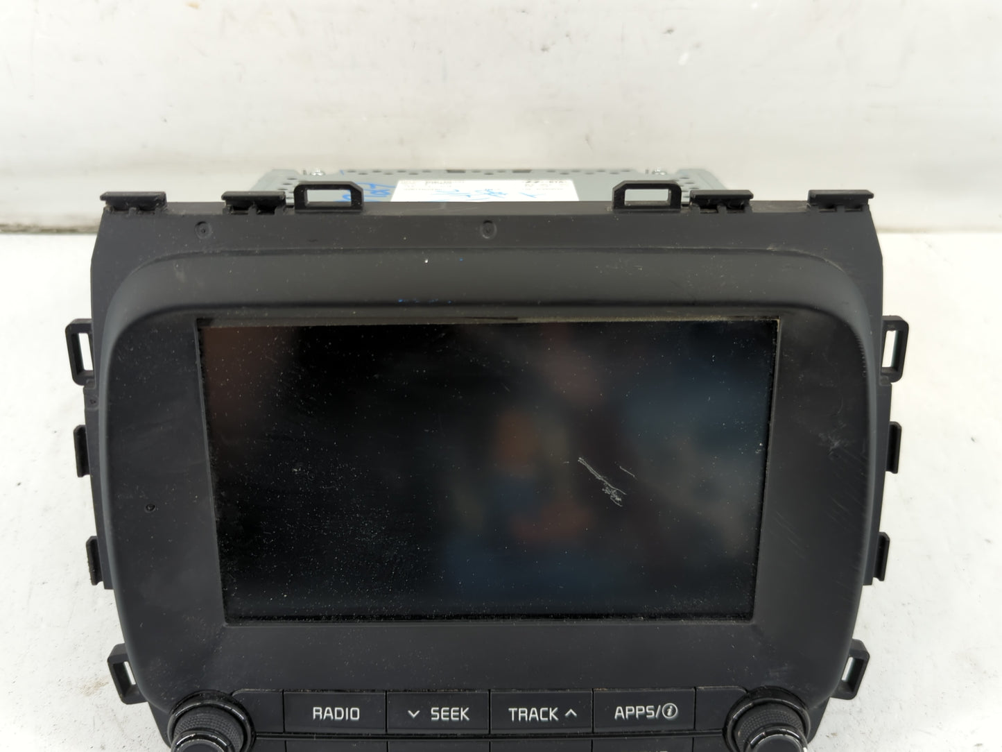 2017-2018 Kia Forte Radio AM FM Cd Player Receiver Replacement P/N:96160-B0010WK Fits Fits 2017 2018 OEM Used Auto Parts - O