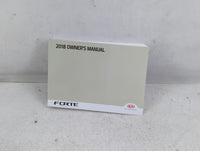 2018 Kia Forte Owners Manual Book Guide P/N:B0S4-EE77A OEM Used Auto Parts - Oemusedautoparts1.com