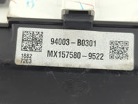 2017-2018 Kia Forte Instrument Cluster Speedometer Gauges P/N:94003-B0301 Fits Fits 2017 2018 OEM Used Auto Parts - Oemuseda