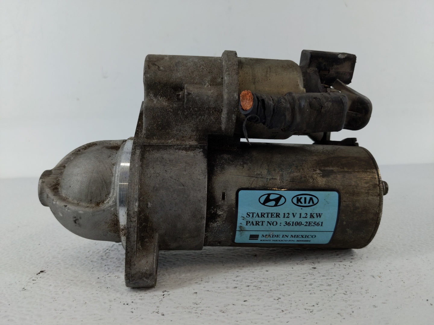 2017-2022 Kia Forte Car Starter Motor Solenoid OEM P/N:8000864 36100-2E561 Fits Fits 2017 2018 2019 2020 2021 2022 OEM Used 