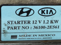 2017-2022 Kia Forte Car Starter Motor Solenoid OEM P/N:8000864 36100-2E561 Fits Fits 2017 2018 2019 2020 2021 2022 OEM Used 