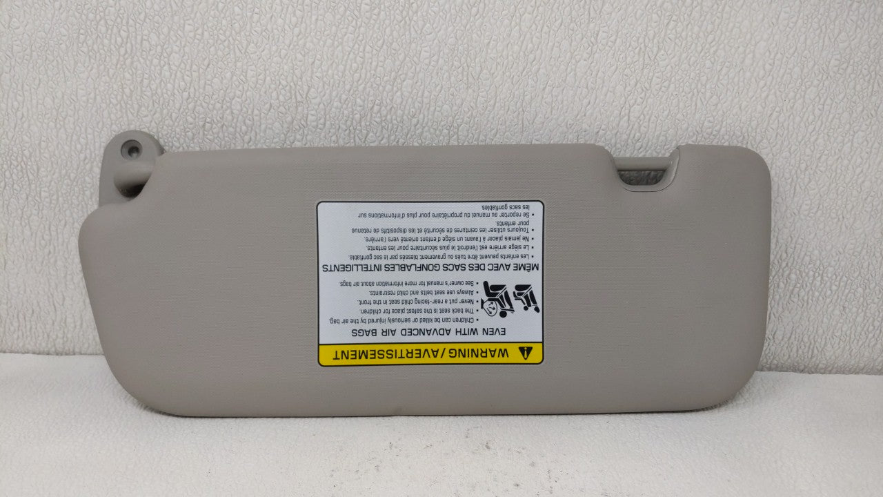 2017-2018 Kia Forte Sun Visor Shade Replacement Passenger Right Mirror Fits Fits 2017 2018 OEM Used Auto Parts - Oemusedauto