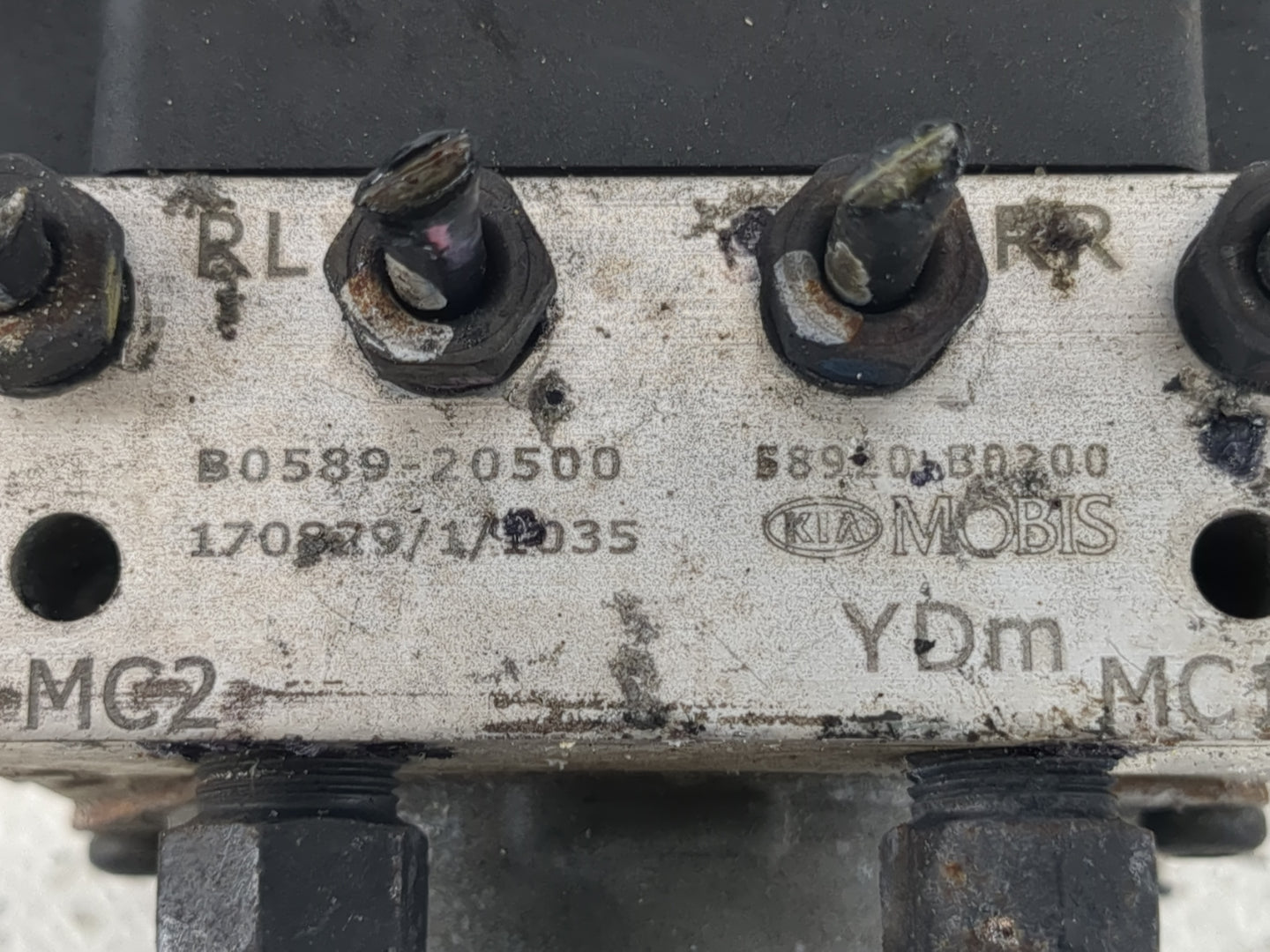 2017-2018 Kia Forte ABS Pump Control Module Replacement P/N:58920-B0200 Fits Fits 2017 2018 OEM Used Auto Parts - Oemusedaut