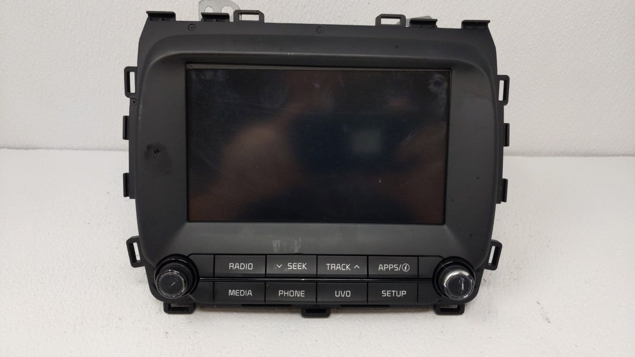 2017-2018 Kia Forte Radio AM FM Cd Player Receiver Replacement P/N:96160-B0010,96160-B0010WK 96160-B0010WK Fits Fits 2017 20