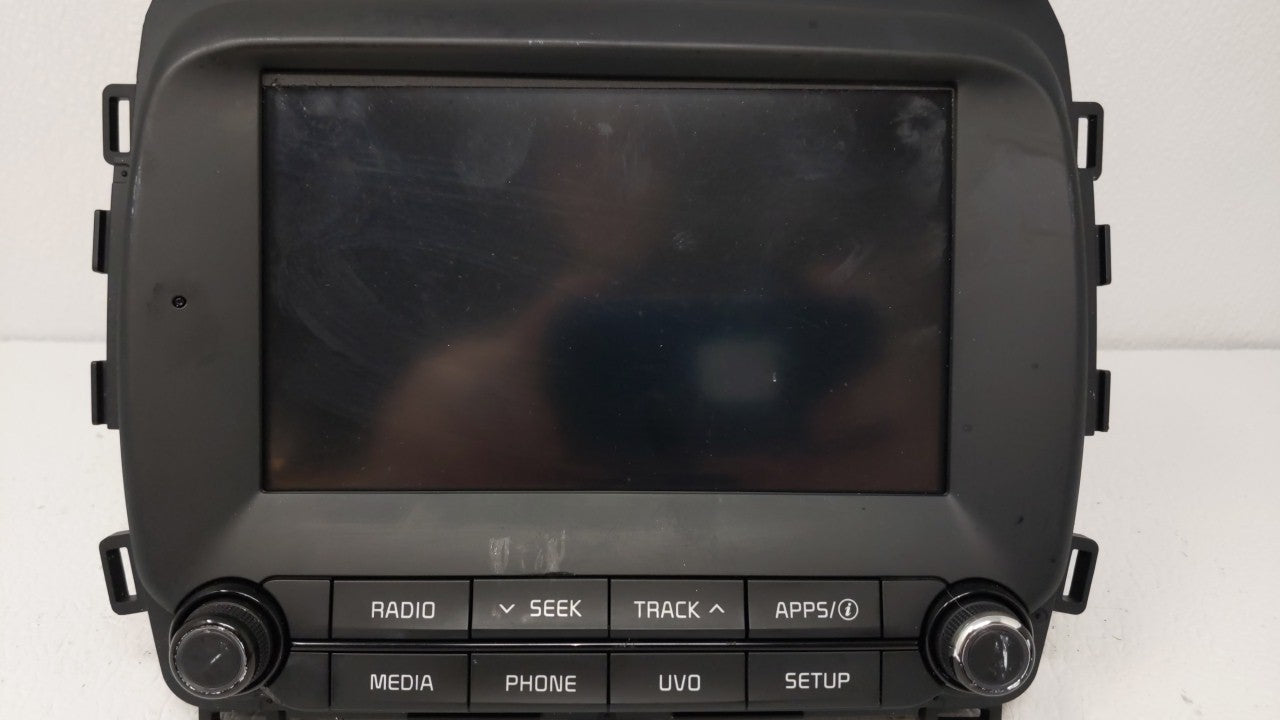 2017-2018 Kia Forte Radio AM FM Cd Player Receiver Replacement P/N:96160-B0010,96160-B0010WK 96160-B0010WK Fits Fits 2017 20