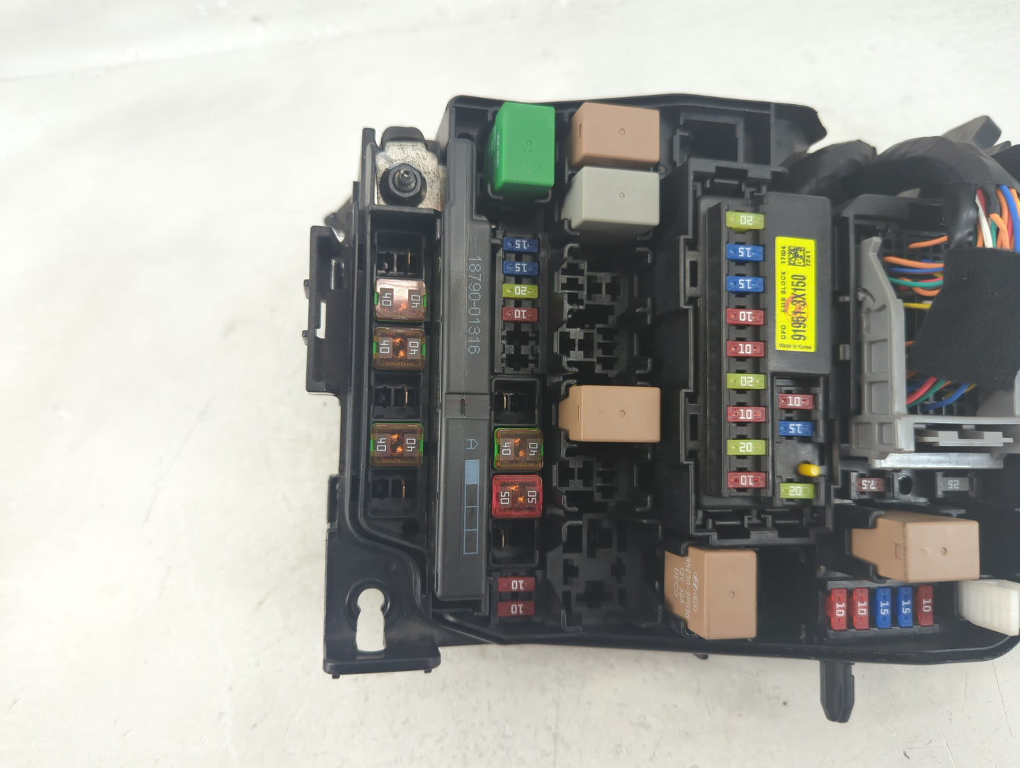 2017-2018 Kia Forte Fusebox Fuse Box Panel Relay Module P/N:91950-3X510 Fits Fits 2017 2018 OEM Used Auto Parts - Oemusedaut
