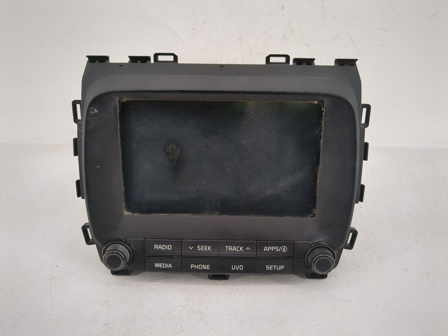2017-2018 Kia Forte Radio AM FM Cd Player Receiver Replacement P/N:96160-B0010WK Fits Fits 2017 2018 OEM Used Auto Parts - O