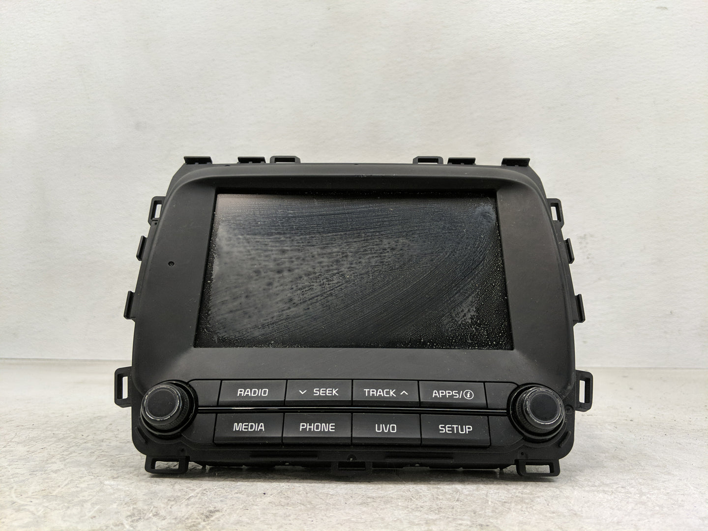 2017-2018 Kia Forte Radio AM FM Cd Player Receiver Replacement P/N:96160-B0010WK Fits Fits 2017 2018 OEM Used Auto Parts - O