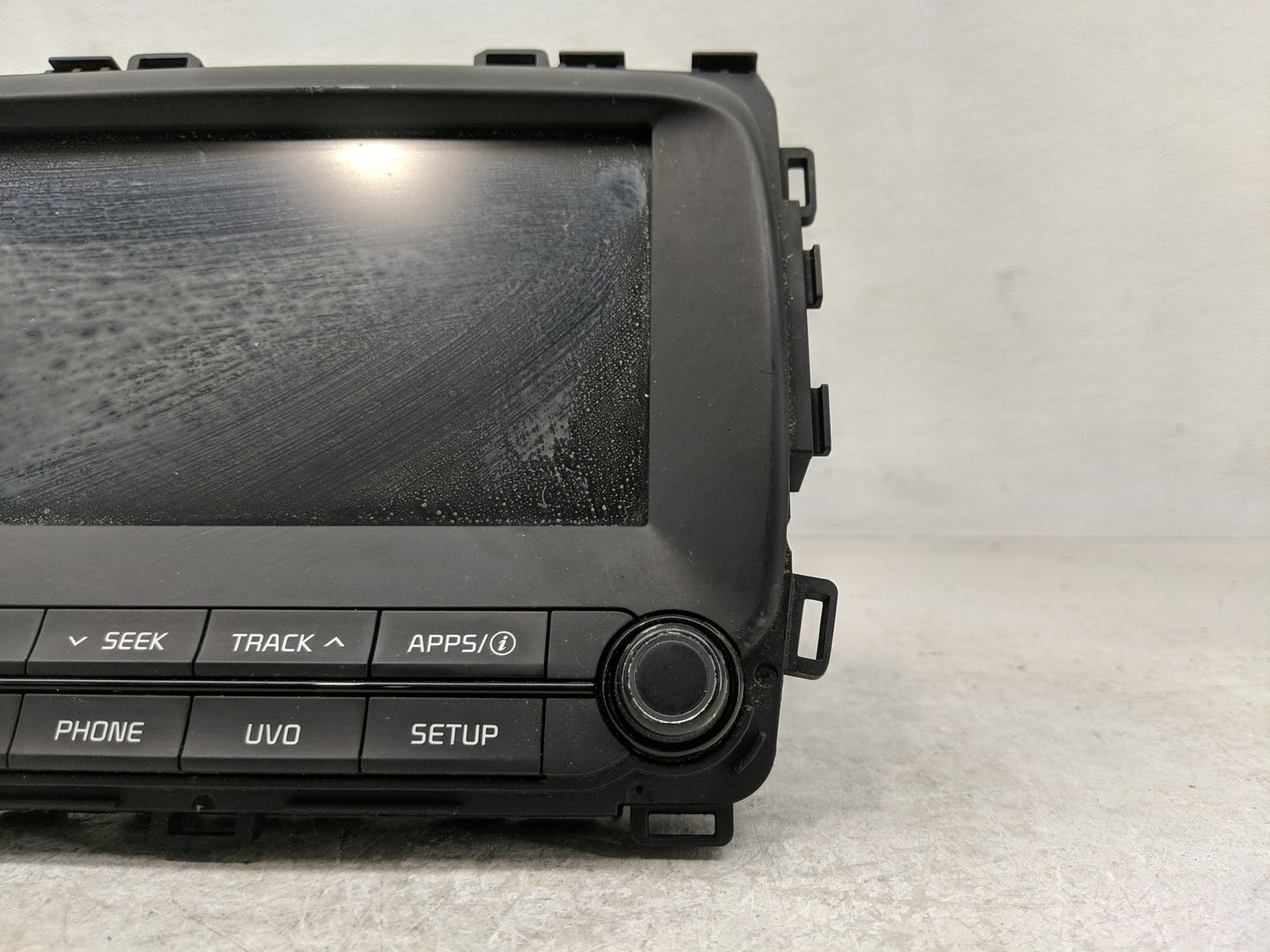 2017-2018 Kia Forte Radio AM FM Cd Player Receiver Replacement P/N:96160-B0010WK Fits Fits 2017 2018 OEM Used Auto Parts - O