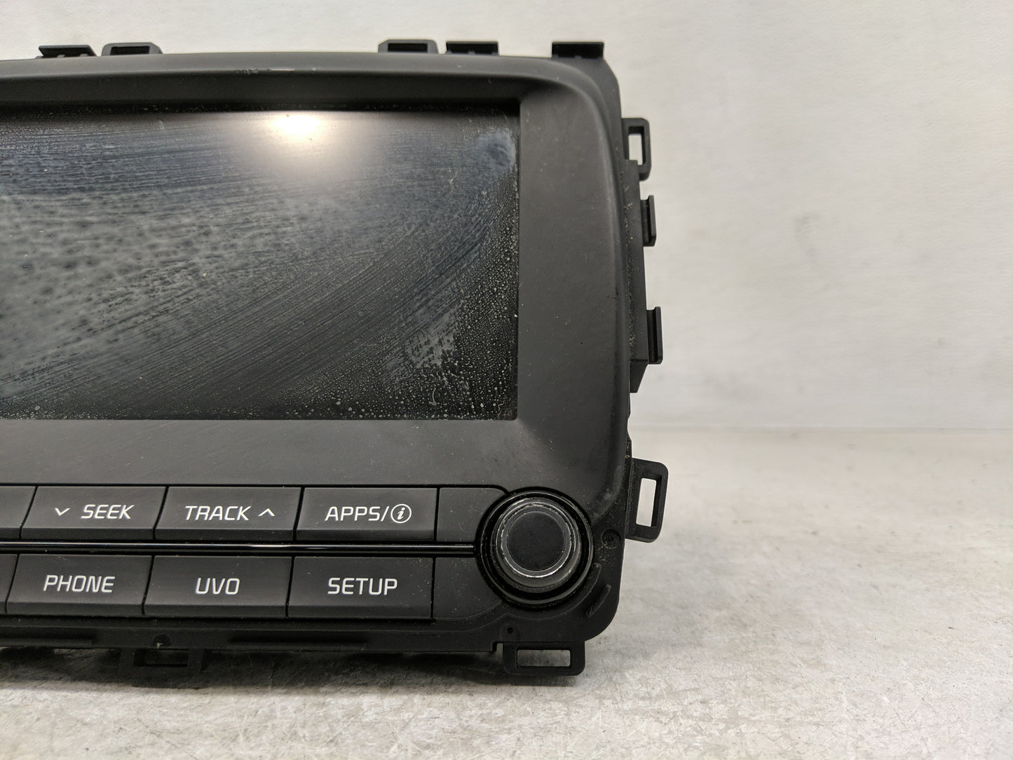 2017-2018 Kia Forte Radio AM FM Cd Player Receiver Replacement P/N:96160-B0010WK Fits Fits 2017 2018 OEM Used Auto Parts - O