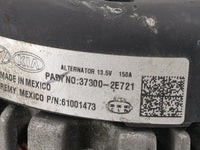 2017-2022 Kia Forte Alternator Replacement Generator Charging Assembly Engine OEM P/N:61001473 37300-2E721 Fits OEM Used Aut