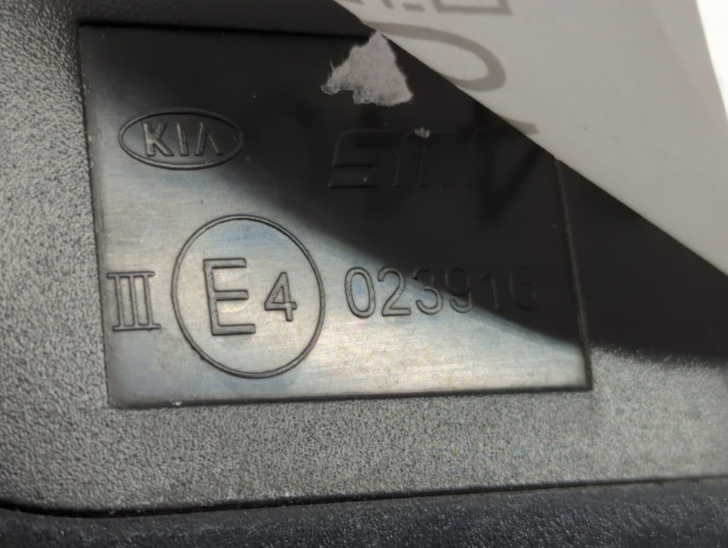 2016-2018 Kia Forte Side Mirror Replacement Driver Left View Door Mirror P/N:E4023915 Fits Fits 2016 2017 2018 OEM Used Auto