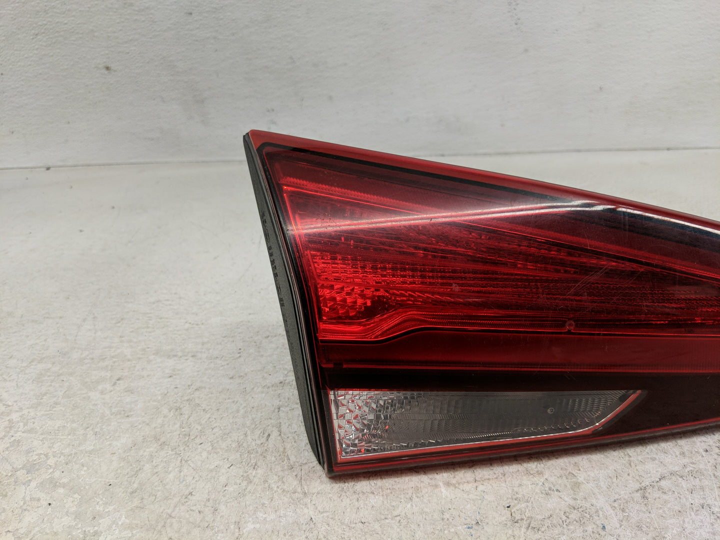 2017-2018 Kia Forte Tail Light Assembly Driver Left OEM Fits Fits 2017 2018 OEM Used Auto Parts - Oemusedautoparts1.com