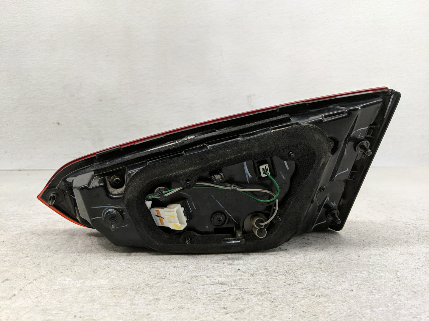 2017-2018 Kia Forte Tail Light Assembly Driver Left OEM Fits Fits 2017 2018 OEM Used Auto Parts - Oemusedautoparts1.com