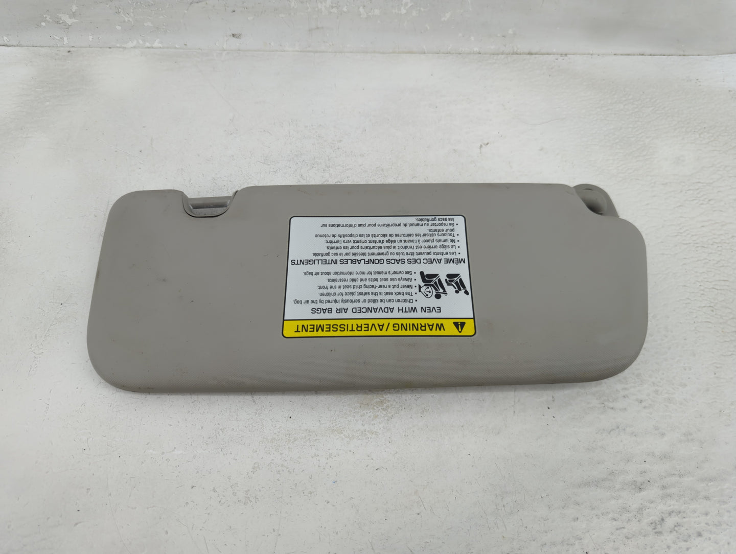 2017-2018 Kia Forte Sun Visor Shade Replacement Driver Left Mirror Fits Fits 2017 2018 OEM Used Auto Parts - Oemusedautopart