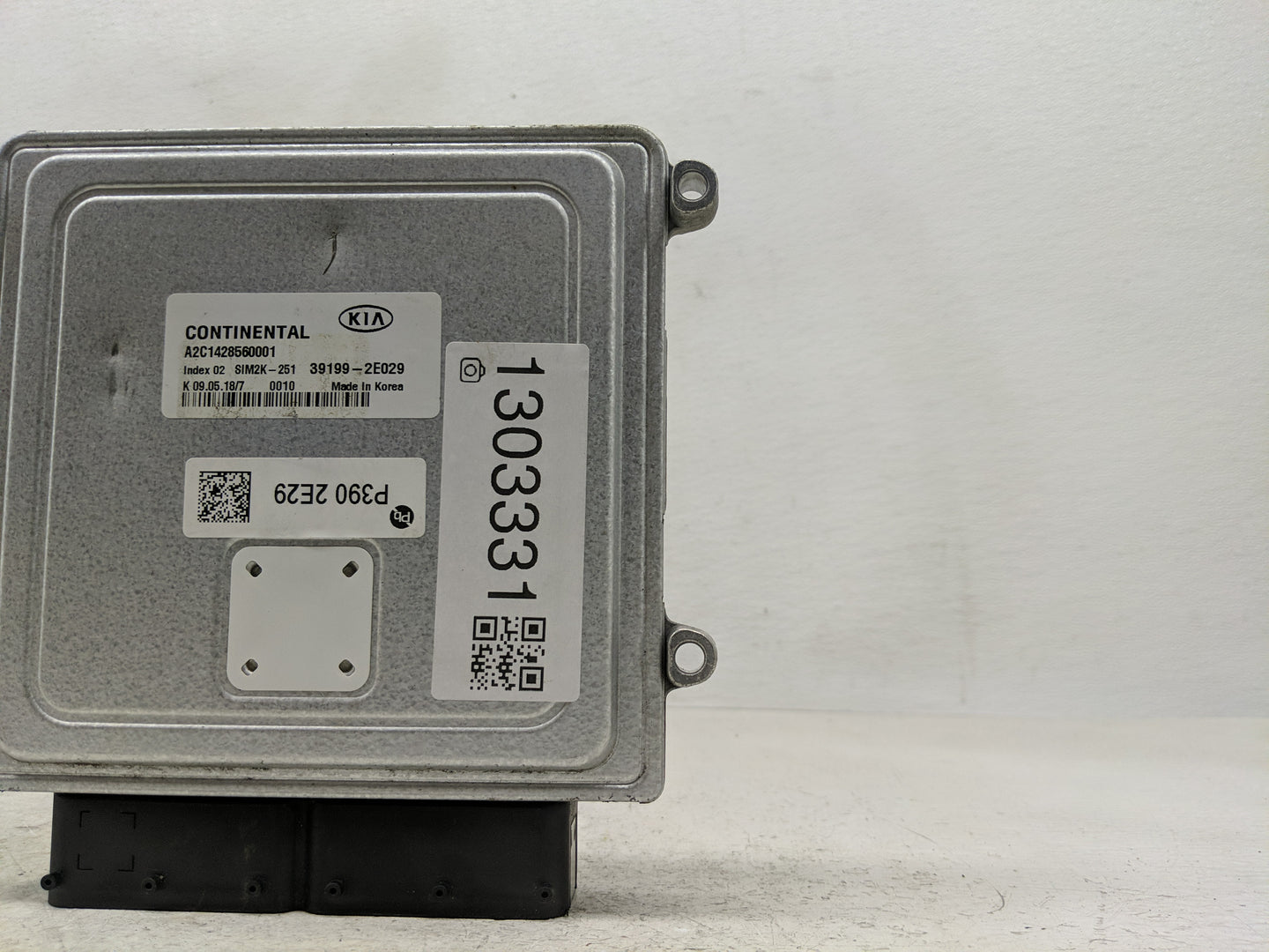 2017-2018 Kia Forte PCM Engine Control Computer ECU ECM PCU OEM P/N:39199-2E029 P390 2E29 Fits Fits 2017 2018 OEM Used Auto 