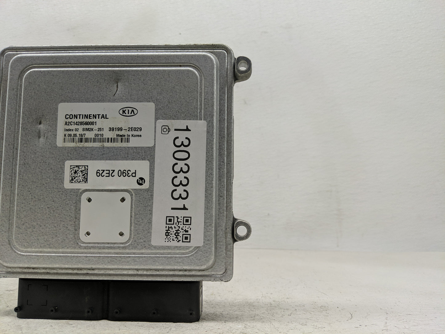 2017-2018 Kia Forte PCM Engine Control Computer ECU ECM PCU OEM P/N:39199-2E029 P390 2E29 Fits Fits 2017 2018 OEM Used Auto 