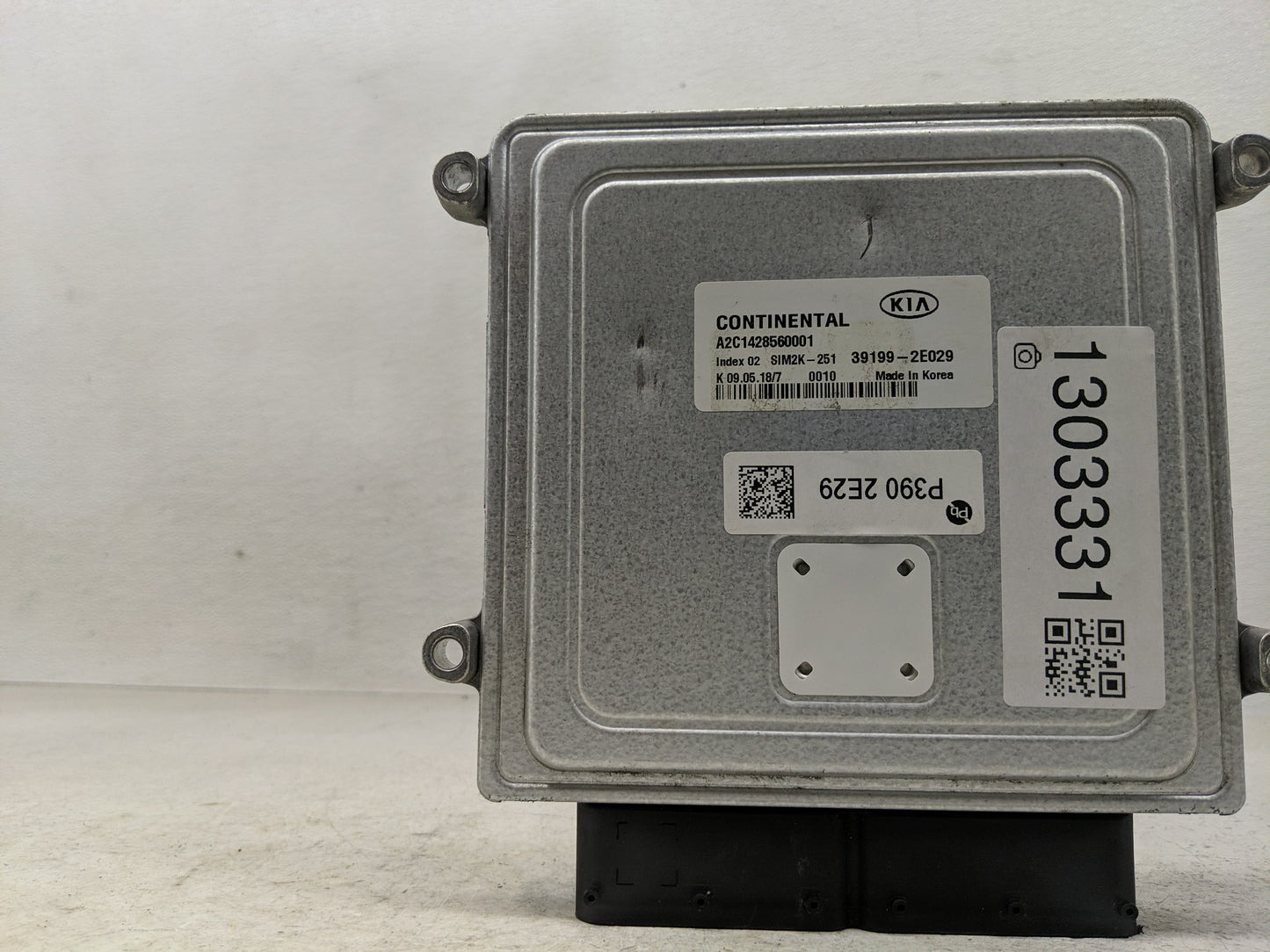 2017-2018 Kia Forte PCM Engine Control Computer ECU ECM PCU OEM P/N:39199-2E029 P390 2E29 Fits Fits 2017 2018 OEM Used Auto 