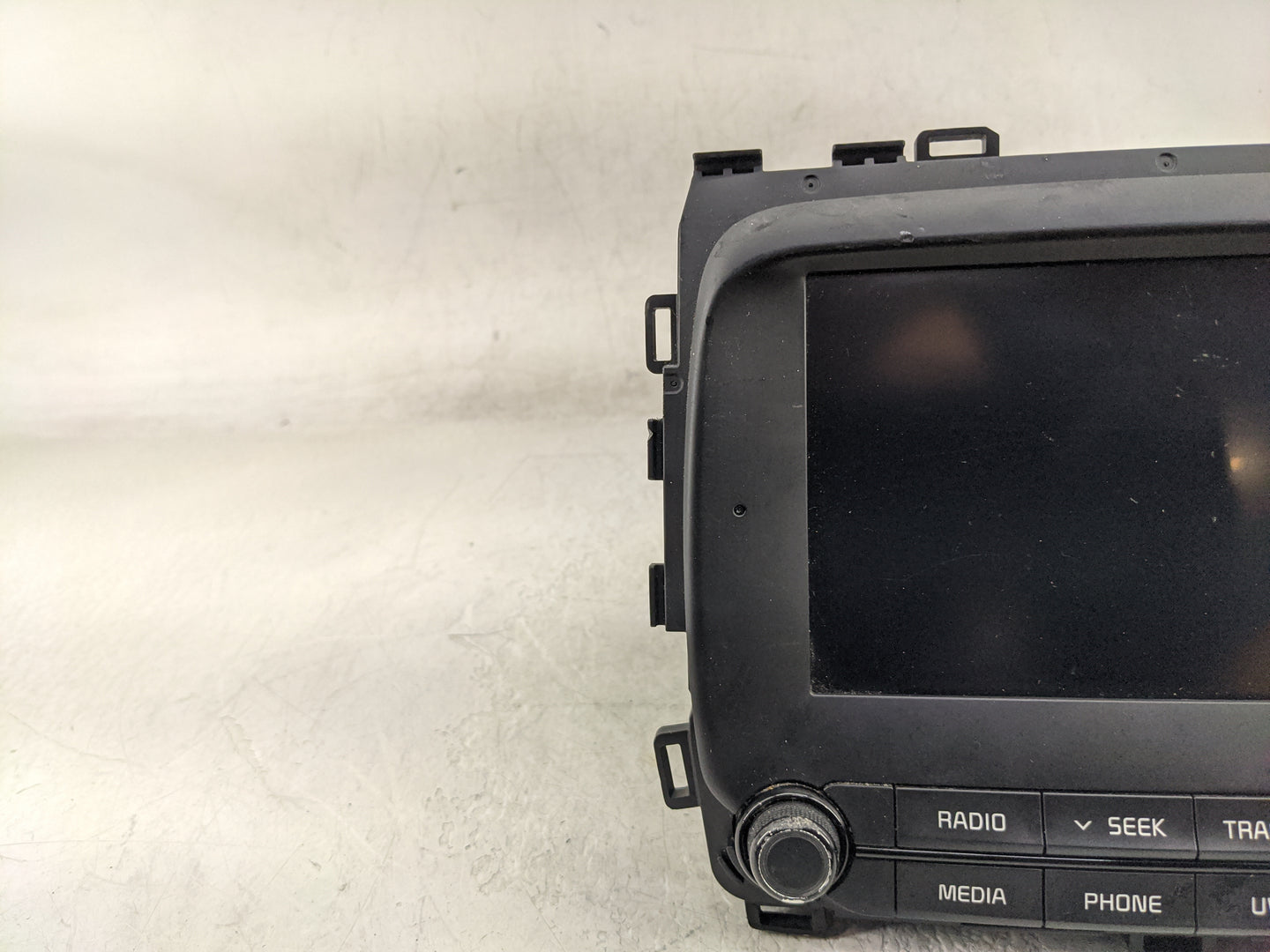 2017-2018 Kia Forte Radio AM FM Cd Player Receiver Replacement P/N:96160-B0010WK Fits Fits 2017 2018 OEM Used Auto Parts - O