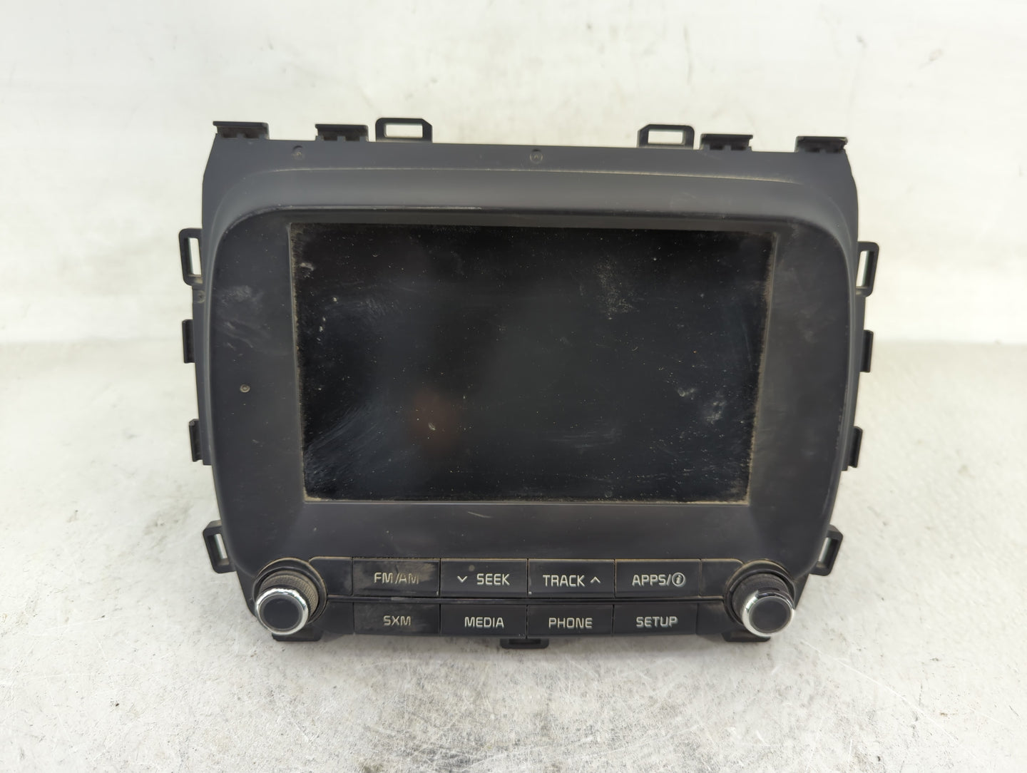 2017-2018 Kia Forte Radio AM FM Cd Player Receiver Replacement P/N:96160-B0000WK Fits Fits 2017 2018 OEM Used Auto Parts - O