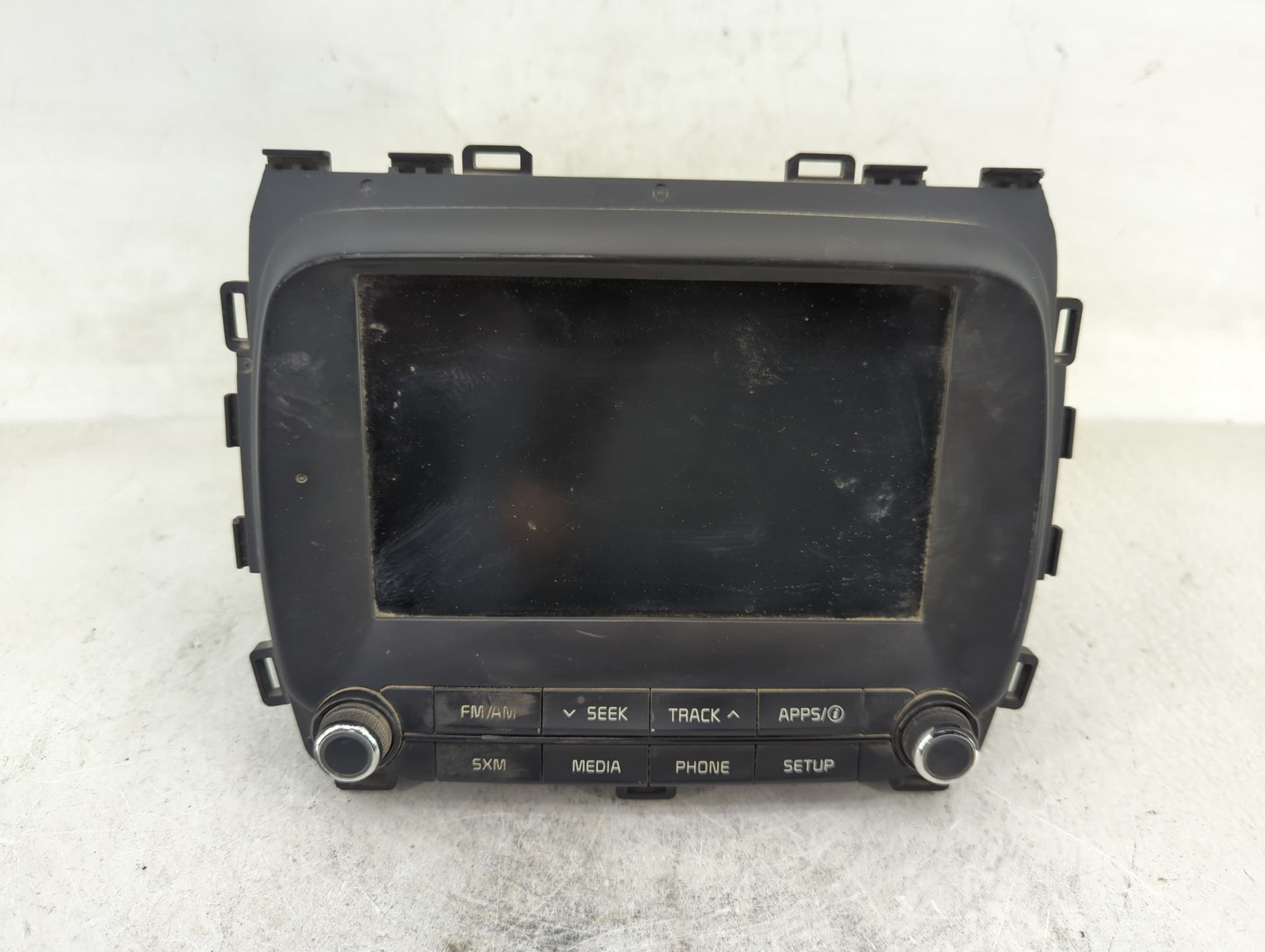 2017-2018 Kia Forte Radio AM FM Cd Player Receiver Replacement P/N:96160-B0000WK Fits Fits 2017 2018 OEM Used Auto Parts - O