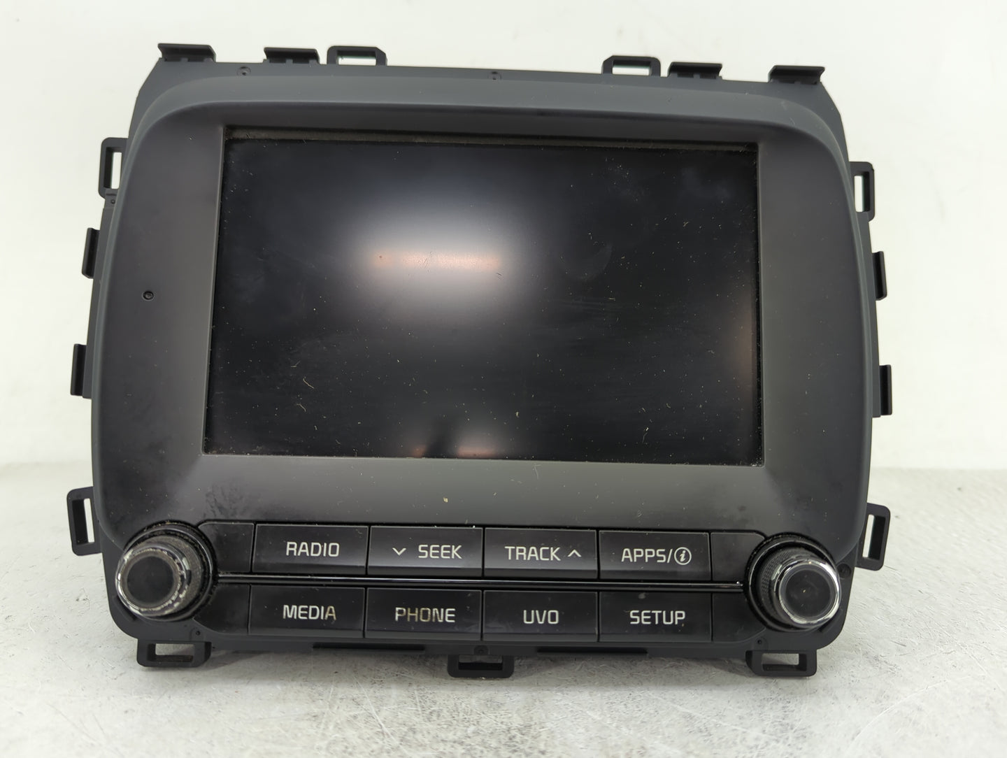 2017-2018 Kia Forte Radio AM FM Cd Player Receiver Replacement P/N:96160-B0010WK Fits Fits 2017 2018 OEM Used Auto Parts - O