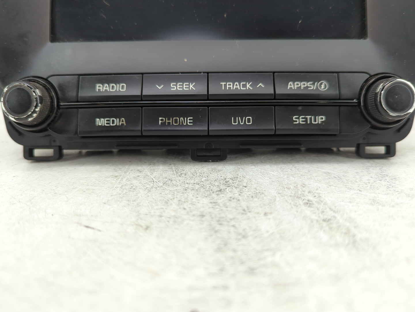 2017-2018 Kia Forte Radio AM FM Cd Player Receiver Replacement P/N:96160-B0010WK Fits Fits 2017 2018 OEM Used Auto Parts - O