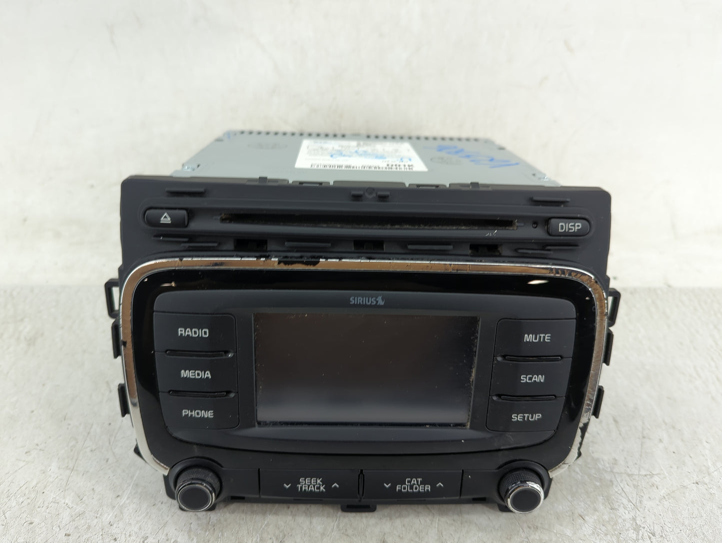 2017-2018 Kia Forte Radio AM FM Cd Player Receiver Replacement P/N:96180-B0010WK Fits Fits 2017 2018 OEM Used Auto Parts - O