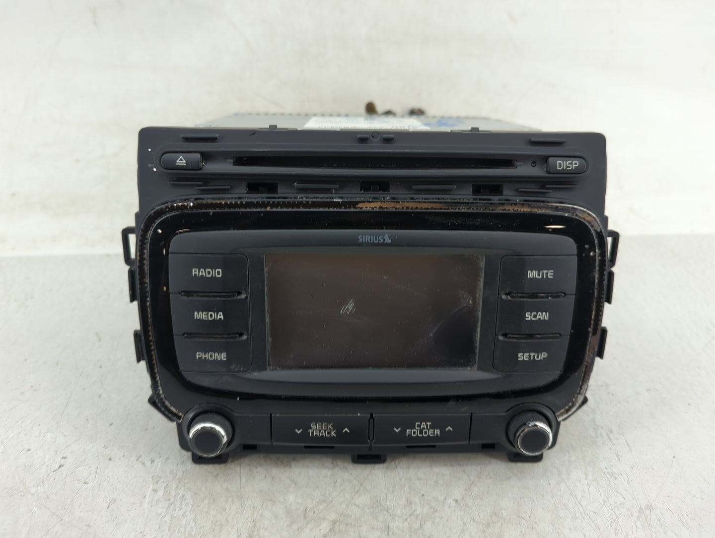 2017-2018 Kia Forte Radio AM FM Cd Player Receiver Replacement P/N:96180-B0010WK Fits Fits 2017 2018 OEM Used Auto Parts - O