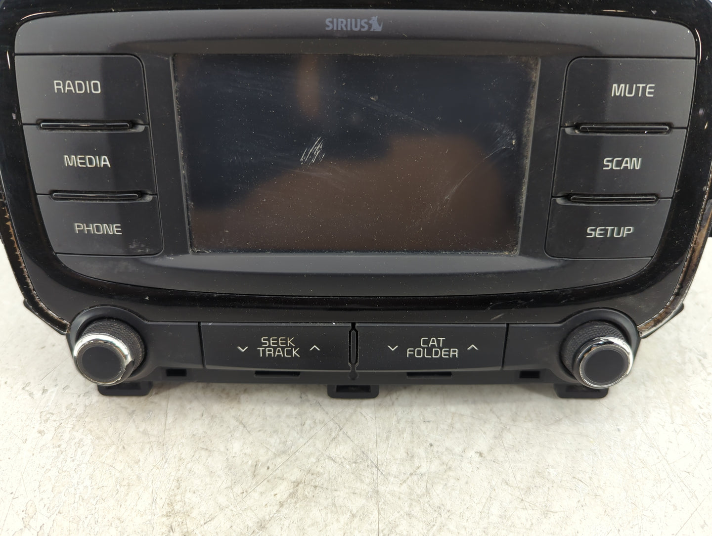 2017-2018 Kia Forte Radio AM FM Cd Player Receiver Replacement P/N:96180-B0010WK Fits Fits 2017 2018 OEM Used Auto Parts - O