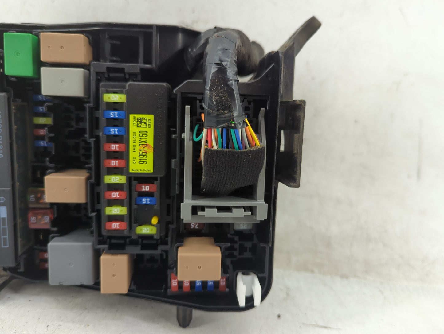 2017-2018 Kia Forte Fusebox Fuse Box Panel Relay Module P/N:91218 B0350 Fits Fits 2017 2018 OEM Used Auto Parts - Oemusedaut